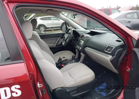 2017 Subaru Forester 2.5I z USA, uszkodzony, nr VIN JF2SJABC3HH541433